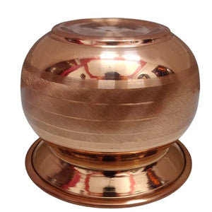 100% Pure Copper Luxury Lota for Storing & Serving Water (PACK1-700ML)