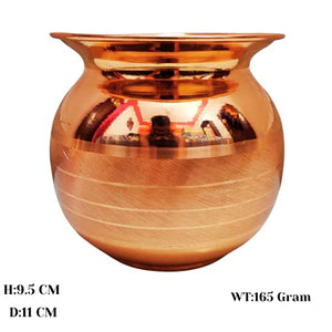 100% Pure Copper Luxury Lota for Storing & Serving Water (PACK1-700ML)